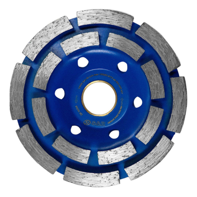 Чашка алмазная зачистная Сигмент HAUER 125 мм 22-660