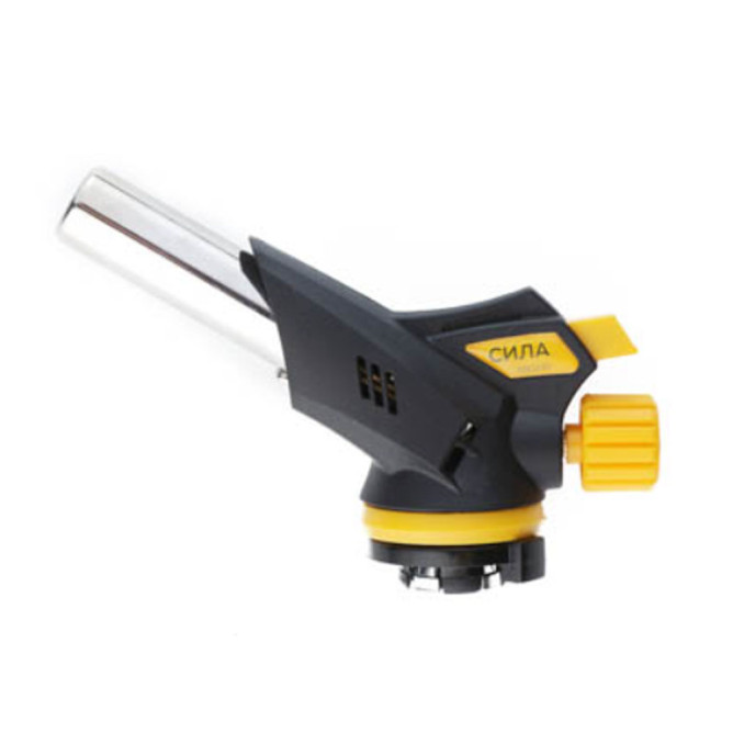 Газовая горелка с пъезо турбо 20х144 мм 360° СИЛА 680230