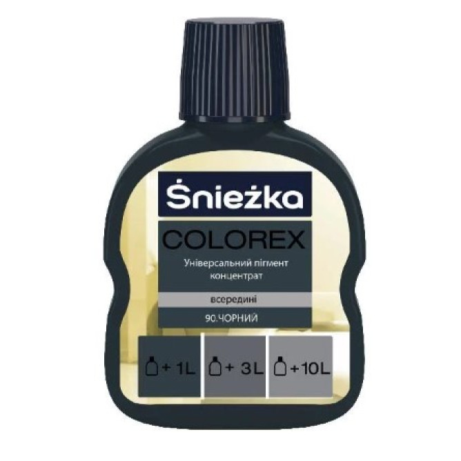 Пігмент Sniezka №90 чорний (0,1л)