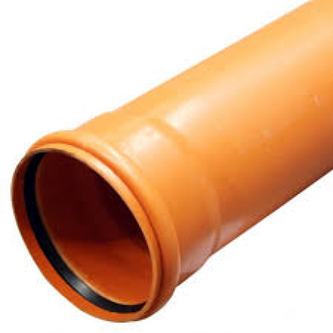 Труба каналізаційна ПВХ 110х500х3,2 (руда)