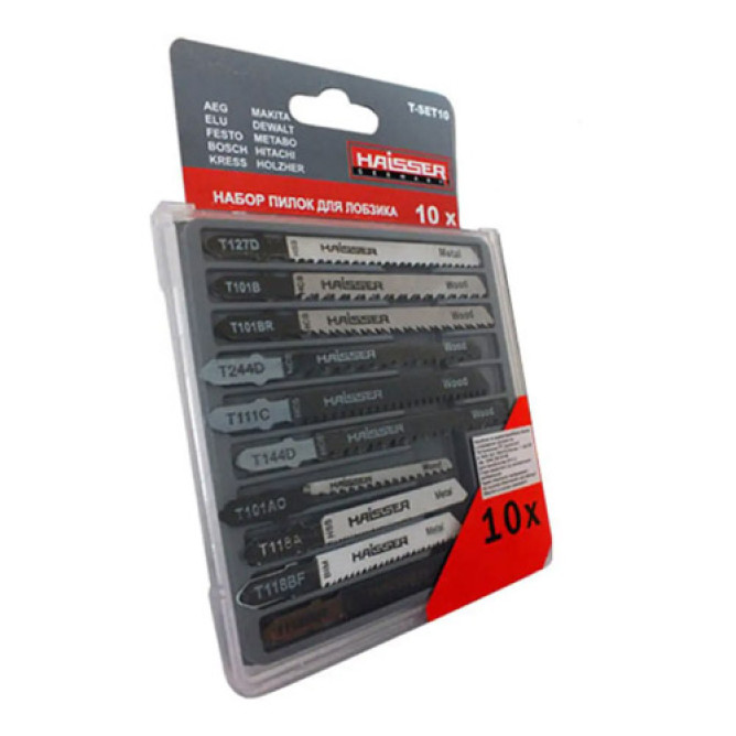 Набір пильних полотен 10шт 6418913