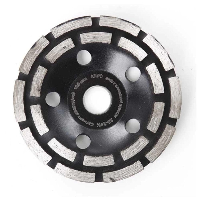 Чашка шліфувальна алмазна 180 мм 22-24% Сегмент APRO 830517