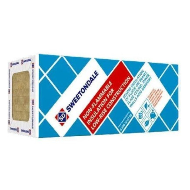 Мінеральна вата Ultrawool Sound Акустик М40 50 мм 600х1200 мм 5,76 м²