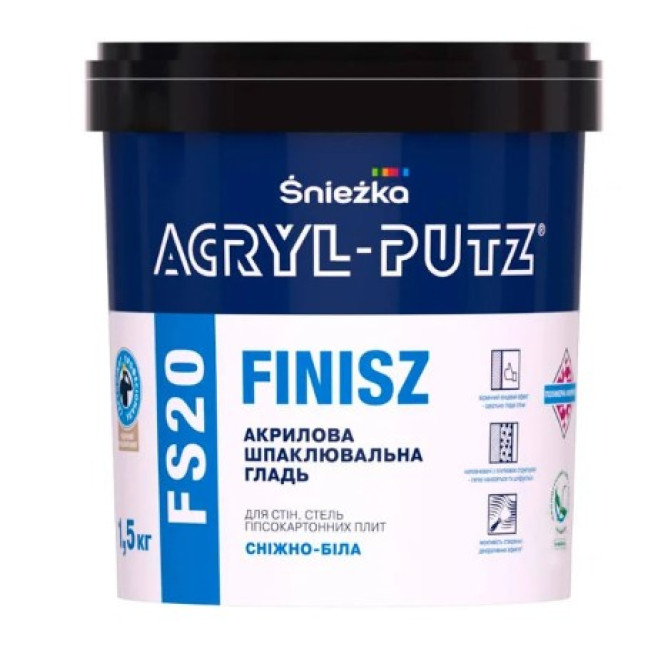 Шпаклівка готова Акрил-Путц 1,5кг FS20