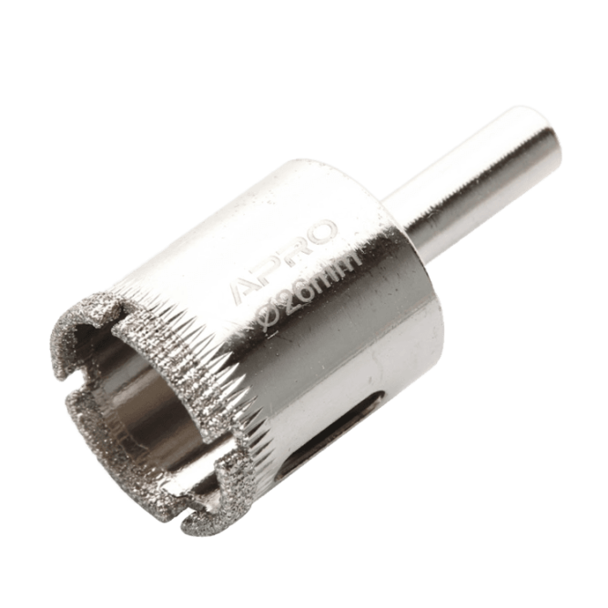 Свердло трубчасте з алмазним напиленням 26мм APRO 830324