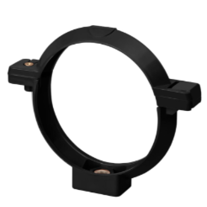 Кронштейн трубы 100мм Rainway графіт