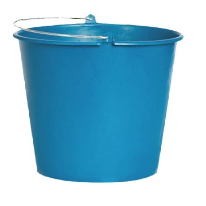 Ведро строительное эластичное REDHOG голубое 16л