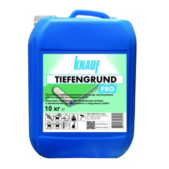 Грунтовка 10 кг глибокопроникна Тіфенгрунд Knauf (Кнауф)