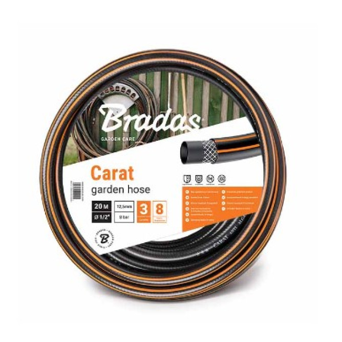 Шланг поливальний армований Брадас Карат 1/2