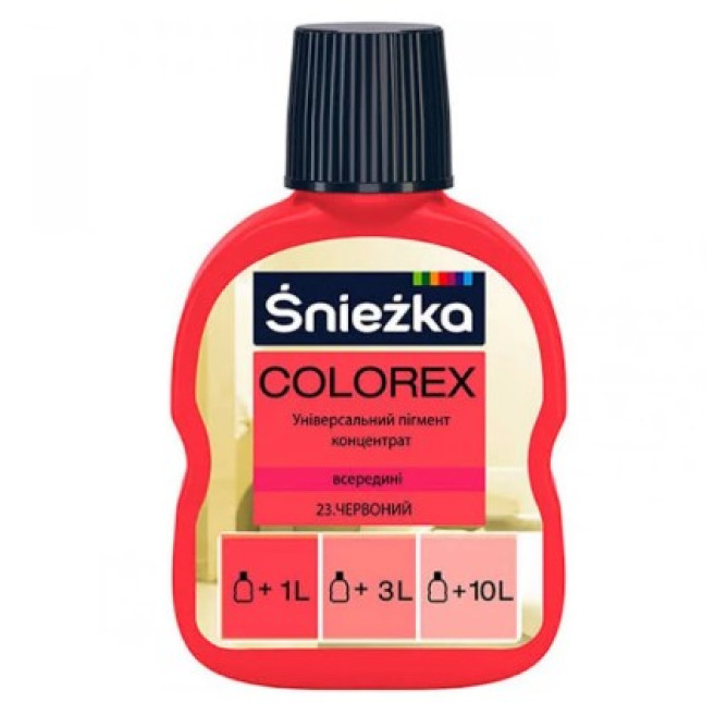 Пігмент Sniezka №23 червоний (0,1л)