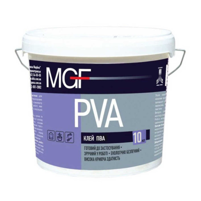 Клей ПВА MGF (10кг)