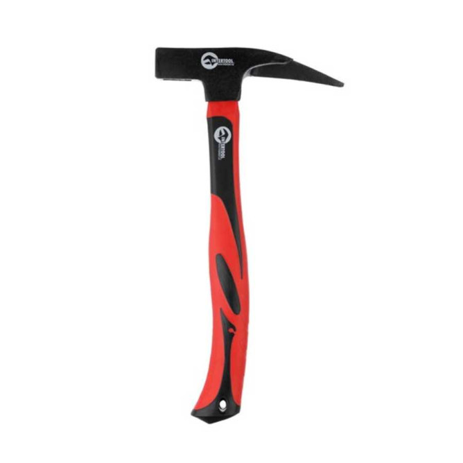 Молоток столярный FIBERGLASS с магнитной ручкой 450г, DIY-HF3045