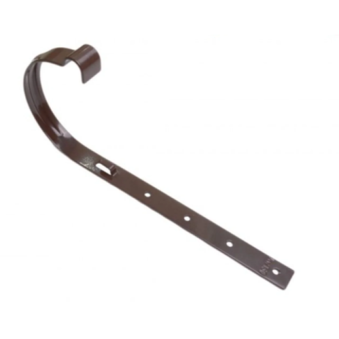 Кронштейн ринви сталевий 90мм Rainway коричневий