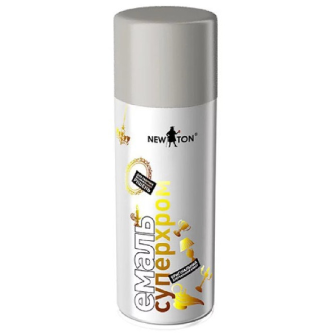 Емаль аерозольна New Ton універсальна 7046 сірий глянець 400 мл