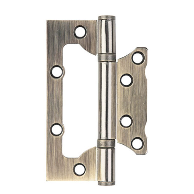 Петля накладна ковбой APECS 100х63х2 B2-Steel-AB бронза (2 шт) 22153