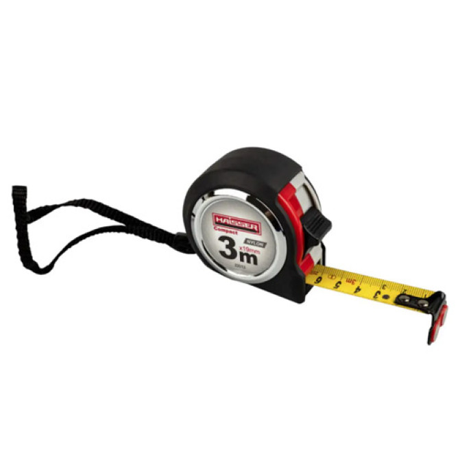 Вимірювальна рулетка 3 м x 19 мм Haisser 22013