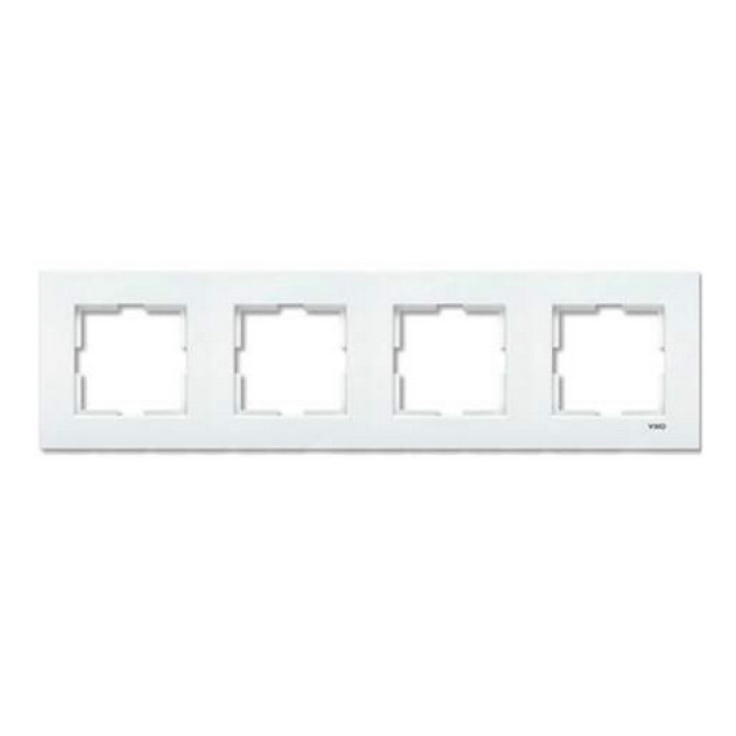 Рамка четырехместная Karre Белая 90960203