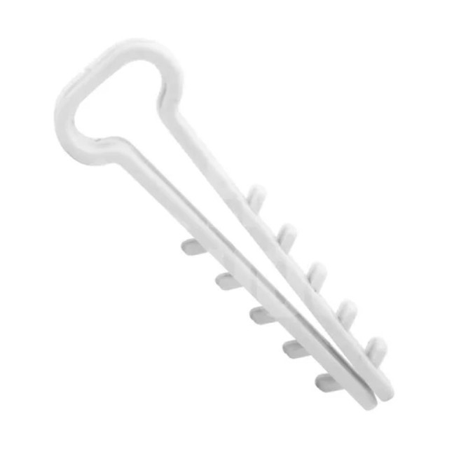 Дюбель ялинка плоский 12 мм пачка (100 шт) APRO