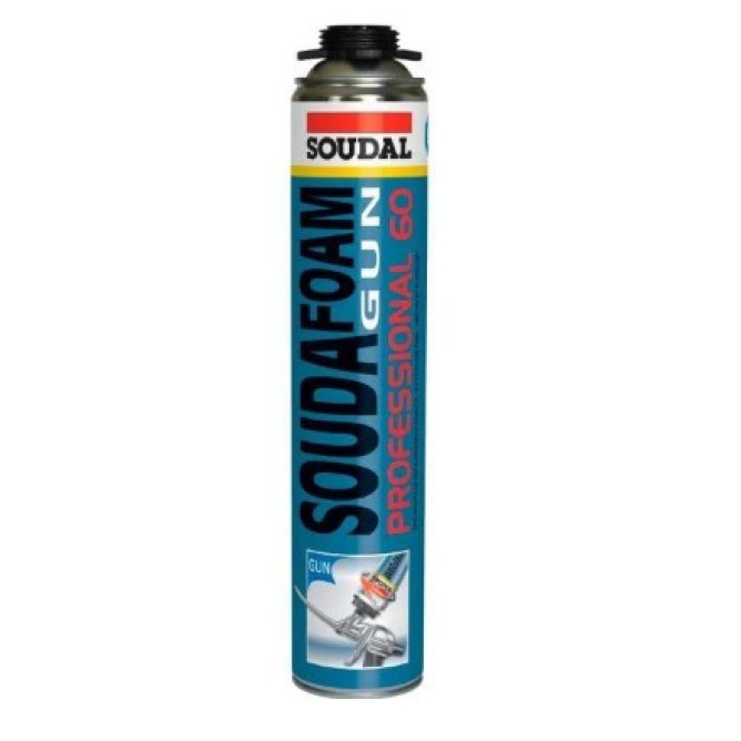 Піна монтажна Soudafoam Gun P60 проф. 750 мл