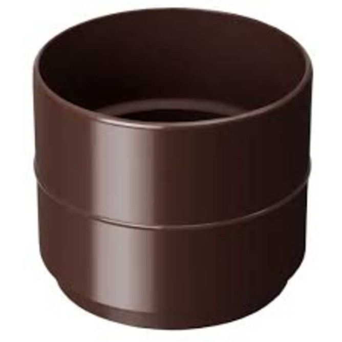 Муфта труби 75 Rainway коричневий