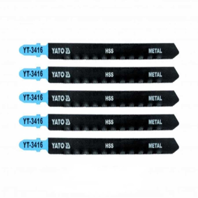 Полотно для электролобзика (металл) Yato 21TPI, 130мм 3416