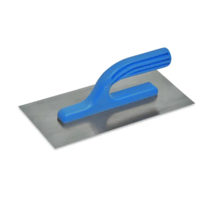 Гладилка з нержавіючої сталі із пластмасовою ручкою 270*125 мм 08-000