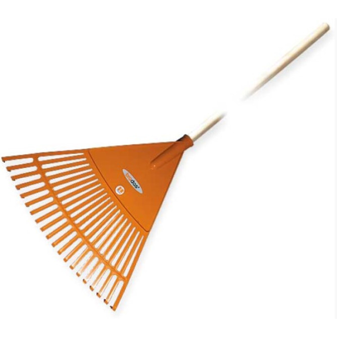 Веерные грабли 20 зубцов с деревянным древком, KT-CX20H