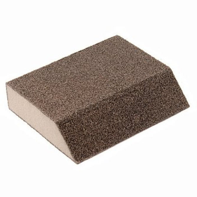Шлифовальная губка Р100 трапеция APRO 828108