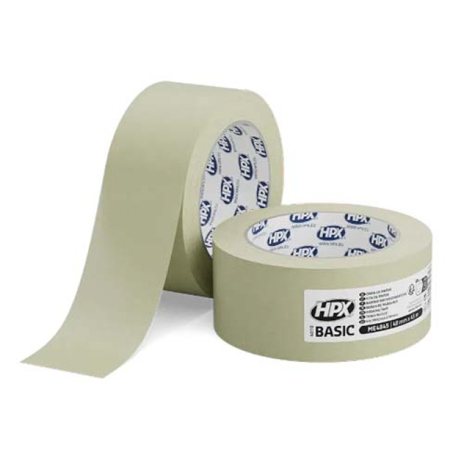Малярна стрічка Економ HPX 60 С 19мм х 45м біла кремова ME1945