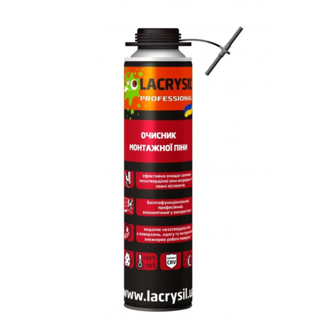 Промивання для монтажної піни Lacrysil 500 мл