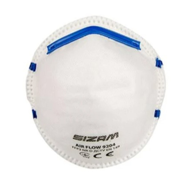 Респіратор SIZAM без клапана AIR FLOW 9204 FFP2  35002