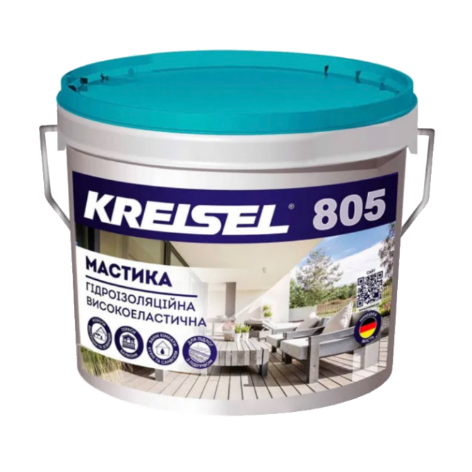 Мастика гидроизоляционная  Kreisel 805 (7 кг)