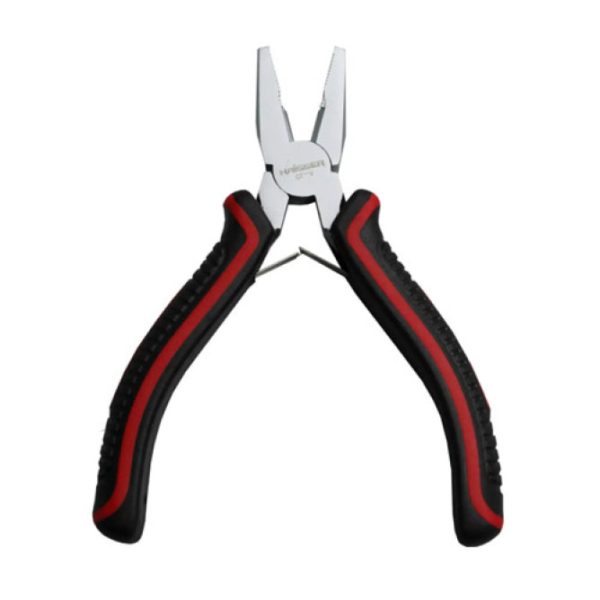 Міні плоскогубці 127мм Cr-V Pearl-nickel Haisser 41159