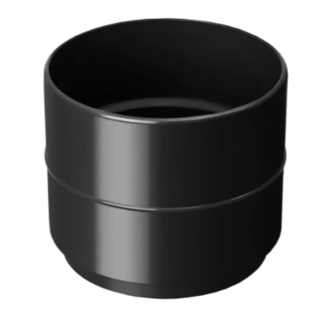 Муфта труби 100мм Rainway графіт