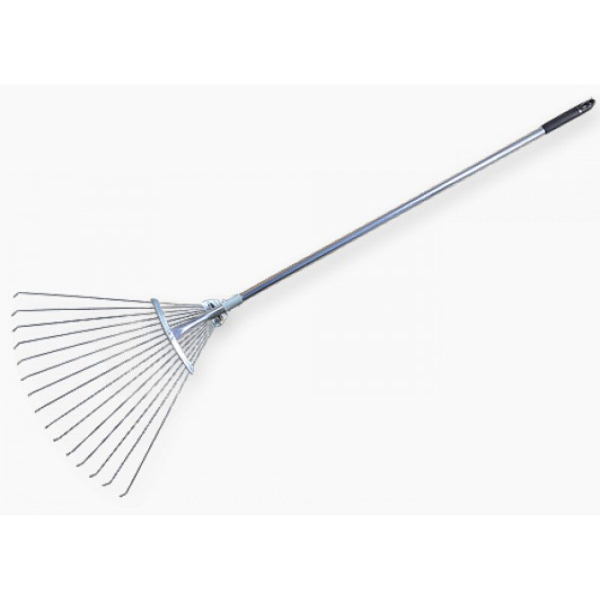 Грабли веерные регулируемые, металлические, KT-W120-1