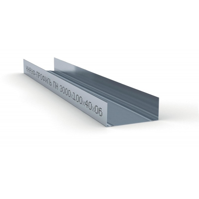 Профіль КНАУФ UW-100 3 м (0,60 мм)