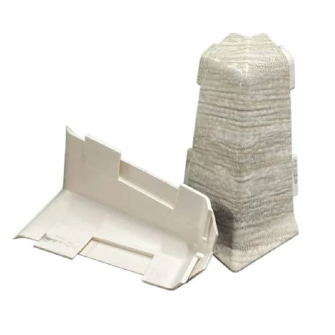 Угол наружный плинтуса, Дуб арктика 87, TIS