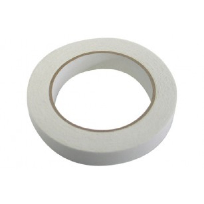 Скотч двохстороній спінений білий ТОРУС 12 мм * 5м