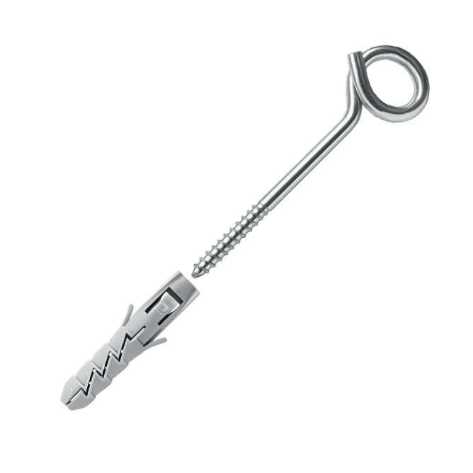 Дюбель із гачком для гойдалки 12H/8x130 мм Koelner FIX-12H