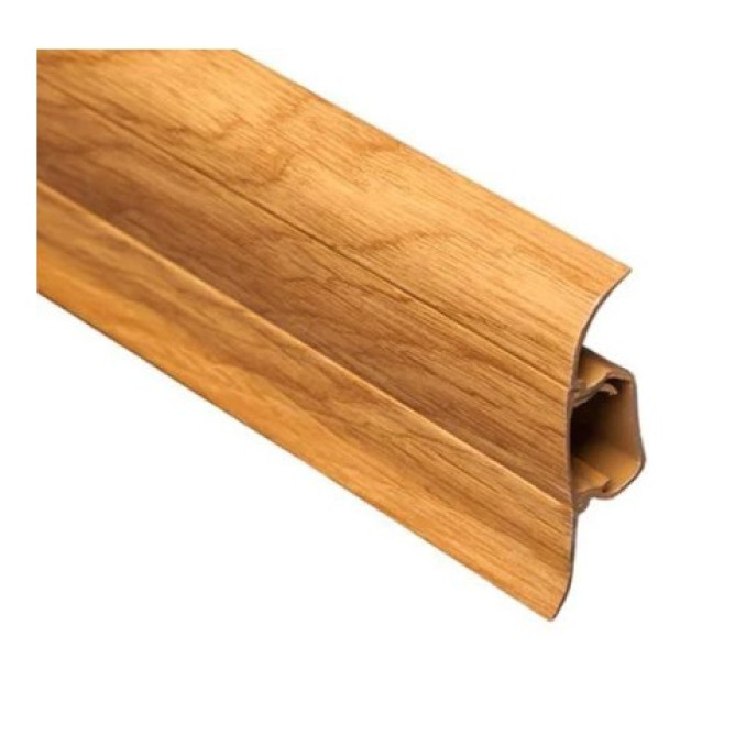 Плінтус із гумкою 2,5 м Дуб Шервуд 08 Тіс