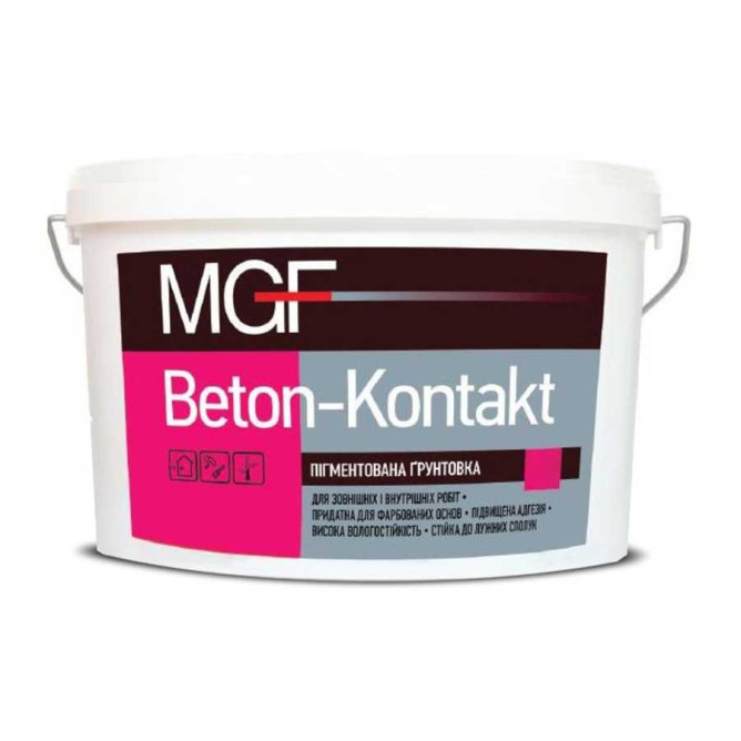 Грунтовка бетоноконтакт MGF 5 кг