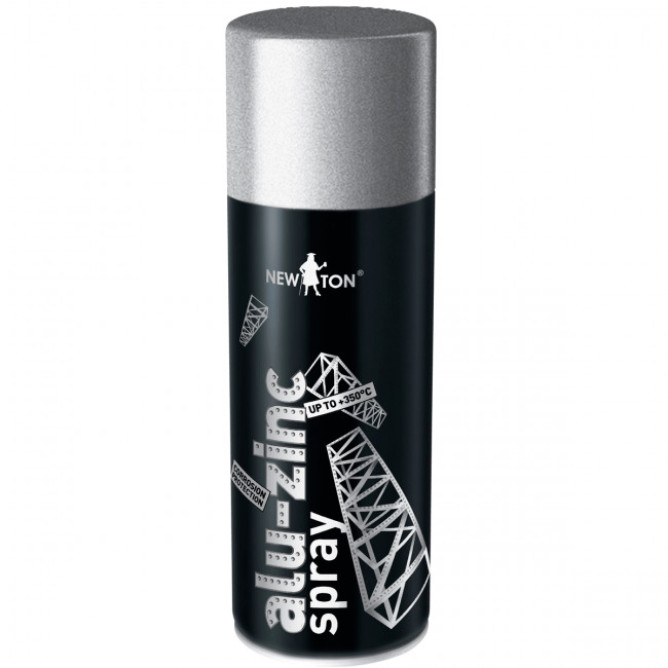 Аерозоль НЬЮТОН алю-цинковий 400мл
