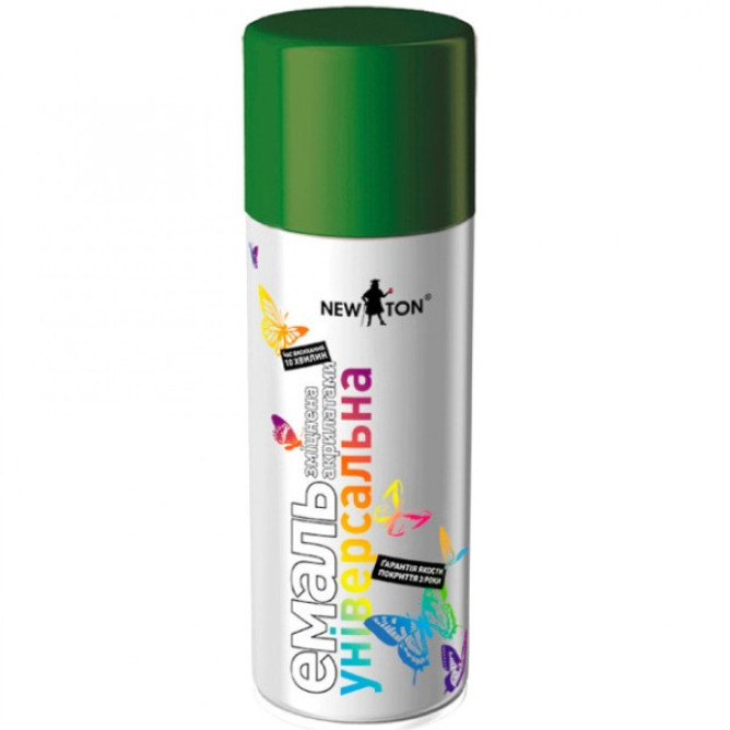 Емаль аерозольна New Ton універсальна 6010 світло-зелений глянець 400 мл