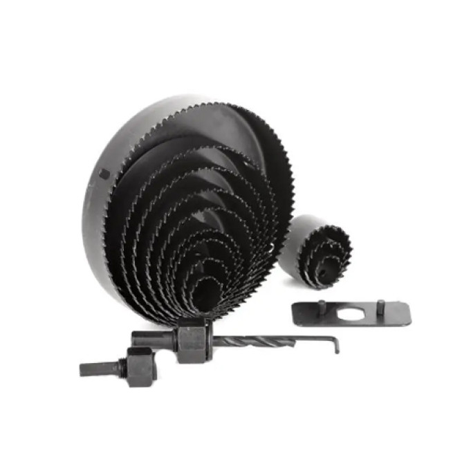 Набір корончастих свердлів по дереву 19-127мм 16шт APRO 812032