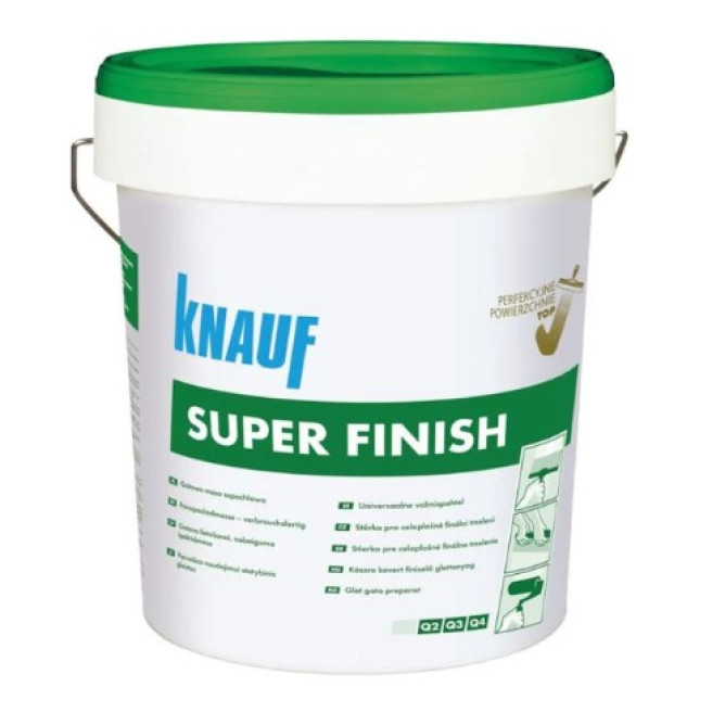 Готова шпаклівка Knauf Super Finish Супер фініш Кнауф 25 кг