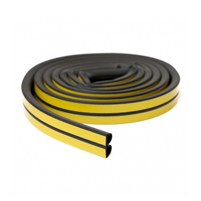 Ущільнювач самоклеючий D9*7,5мм чорний