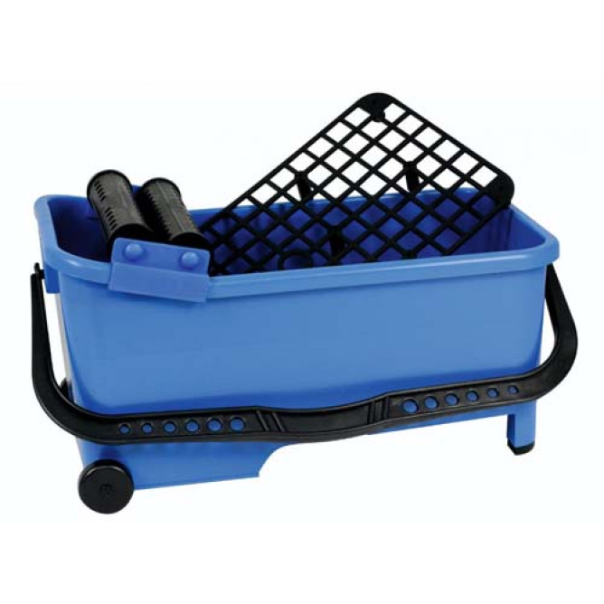 Відро пластивоке 16л з роликами та сіткою Кубала (Kubala) 9907