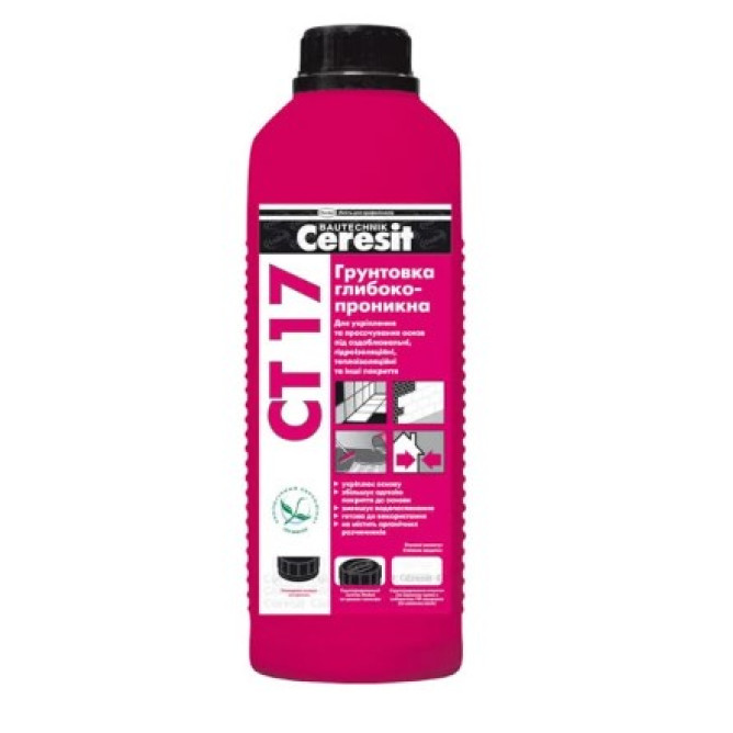 Грунтовка глибокопроникна CT 17 Ceresit (Церезит) 2 л