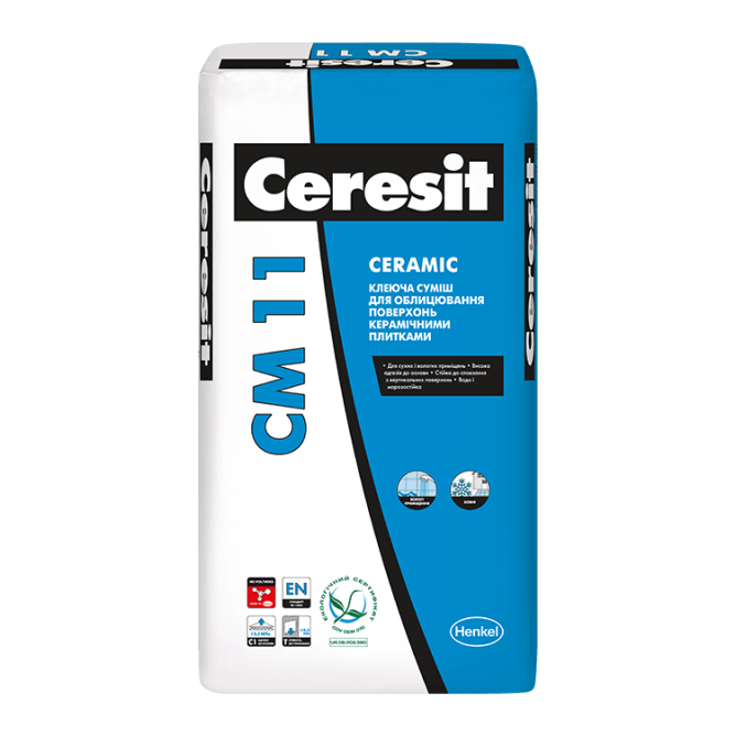 Клей для плитки СМ 11 Ceresit 25 кг