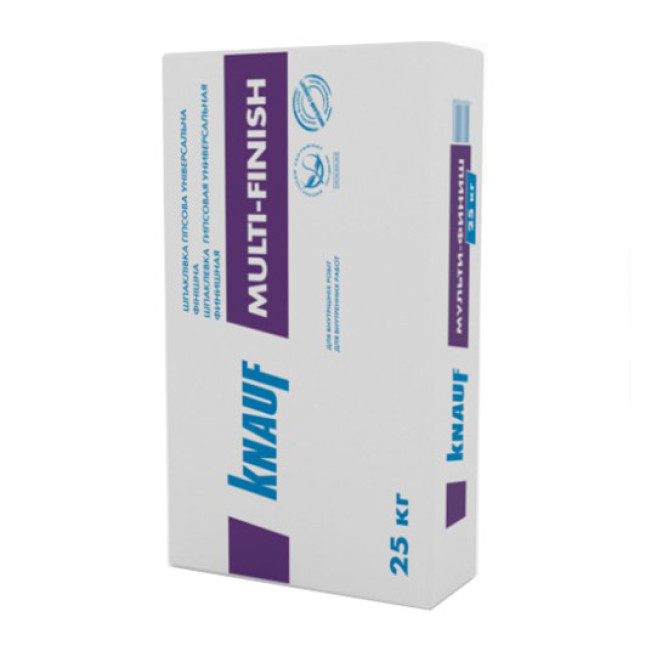 Шпаклівка КНАУФ Мульті-фініш (25кг)